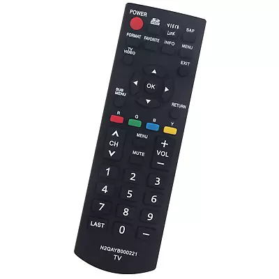 N2QAYB000221 Replace Remote Control For Panasonic PLASMA TV TH50PE8U TH50PX80U • $13.75