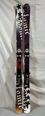 $159.95 • Buy Atomic Twins 164cm 112-84-106 R=19m Twin-Tip Skis Salomon S711 Bindings TUNED