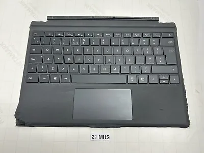 Microsoft Surface Pro 4 5 6 7  Keyboard Type Cover 1725 UK QWERTY (21 • £14.99