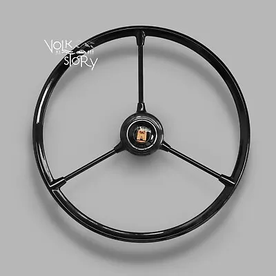 $460 • Buy VW LATE BUS BAY WINDOW  3 Spoke Steering Wheel Gold Wolfsburg 1968 - 1972
