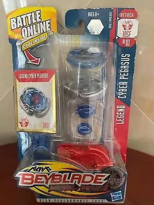 Out Of Production Hasbro Beyblade Metal Fusion BB-01 LEGEND CYBER PEGASUS 105F • $39