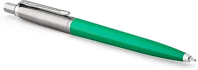 £4.99 • Buy Parker Pen Jotter Green Black Gel Ink Medium Point Gift Boxed Stainless Steel