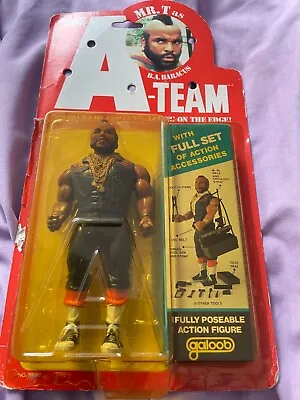 1983 Vintage Galoob 6  A Team Figure  Mr T BA *RARE* • £129.95