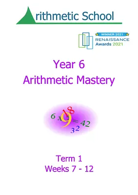 £4.99 • Buy Year 6 SATS Revision - KS2 Maths - Arithmetic Revision