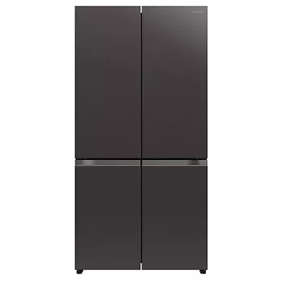 Hitachi 569L 4 Door French Door Inverter Fridge - Glass Mauve Grey RWB640PT1GMG • $1799