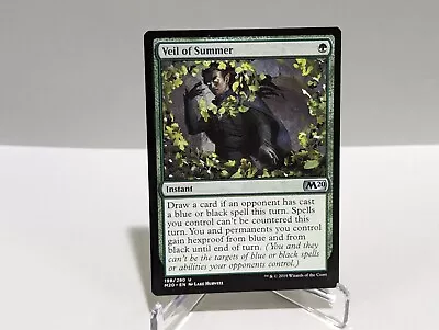 MTG Veil Of Summer The List - Core Set 2020 198/280 Regular Uncommon • $5