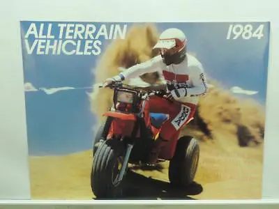 1984 Honda Brochure All Terrain Vehicles 3 Wheeler L13015 • $9.99