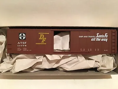 HO Accurail 3344 Santa Fe 50’ AAR Steel Boxcar Unassembled Kit ATSF #11078 • $10