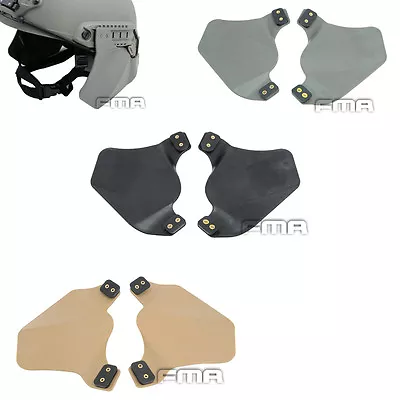 Tactical Paintball FMA Fast Helmet Side Rail MICH Ear Protective Cover • £9.60