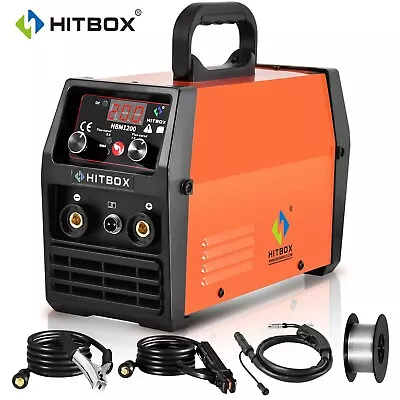 3 In 1 Mig Welder Inverter Dc Gasless Mma Arc Lift Tig Mig Welding Machine  220v • £149.99