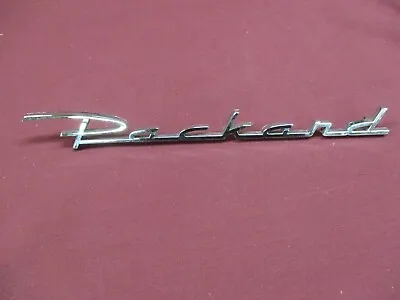 1954-55 Packard Trunk Lid Script 448671 NOS • $64.99