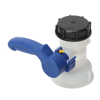 DN50 IBC Tote Butterfly Valve 75mm Tap Drain Connector For Oil Water Container • $23.99