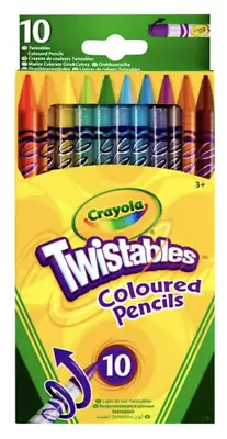 NEW & ORIGINAL Crayola Twistable Pencils 10 Pack • £3.50