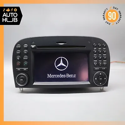 09-12 Mercedes R230 SL550 SL63 AMG Command Head Unit Radio Navigation CD OEM 43k • $1033.35