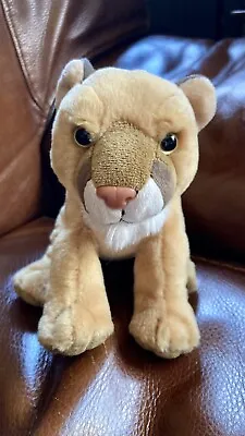 Wild Republic Mountain Lion Plush Cougar Wild Cat Stuffed Animal Toy • $8.99