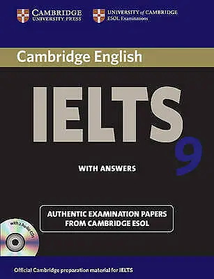 Cambridge IELTS 9 Self-study Pack (student's Book With Answers And Audio CDs... • £13.99