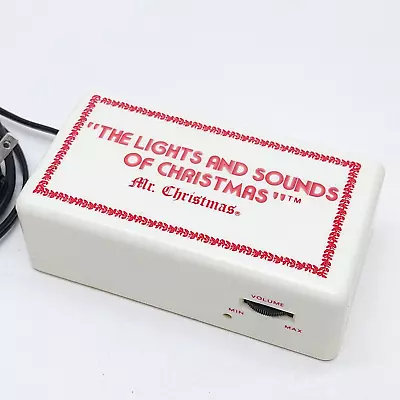 MR CHRISTMAS The Lights And Sounds Of Christmas Musical Power Cord WORKS TESTED • $54.99