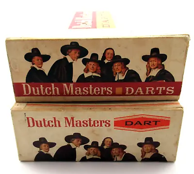 LOT OF 2 ~ Dutch Masters Darts Empty Cigar Box - Claro • $25