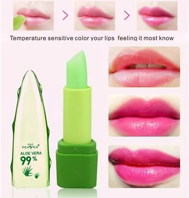 £3.99 • Buy Smooth Lips Korean Magic Aloe Vera Temperature Changing Colour Lipstick UK