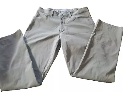 Eddie Bauer Men's Tech Pants In GRAY Hiking Golf Sz 38x34 EUC  • $9.99
