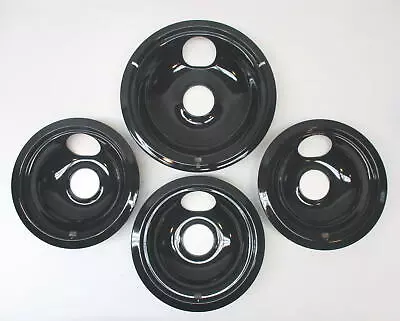 $22.70 • Buy CB9 Range Stove Porcelain Drip Pans Bowls Set 3 And 1