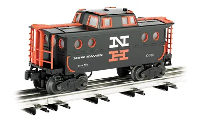 WILLIAMS #47714 O SCALE New Haven - N5C Porthole ILLUMINATED Caboose NEW IN BOX • $59.99