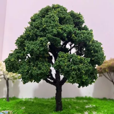 2PC Spring HO/OO Scale Banyan Trees Miniatures Forest Plants Garden Landscape • $8.99