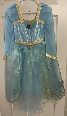 Disney Store MERIDA Girls COSTUME L 9/10 BRAVE Halloween PRINCESS Dress Up • $14.99