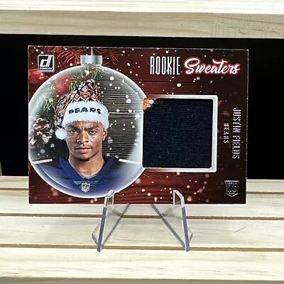 2021 Panini Donruss JUSTIN FIELDS Rookie Holiday Sweaters # RS-JFI • $8.99