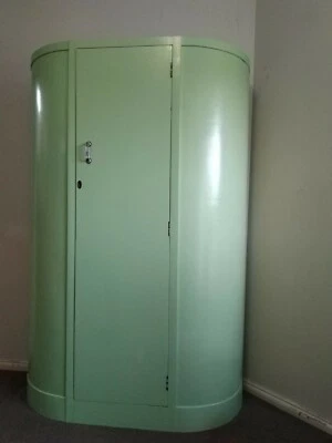 $300 • Buy Green Art Deco Wardrobe, Beautifully Upcycled.