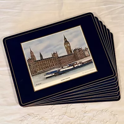 Pimpernel Cork Back Placemats “Scenes Of London” Boxed Set Of 6    9  X 12  • £16.14