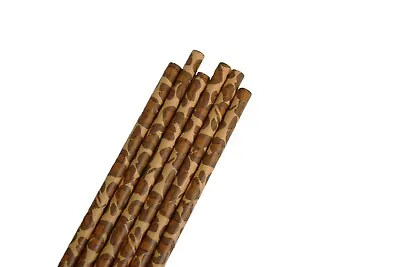 Eco-Friendly 7.75  LEOPARD Print Design Paper Straws Choose Package Amount • $1.95