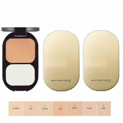 Max Factor Facefinity Compact Foundation SPF20 10g - (3 PACK) Choose Your Shade • $26.99