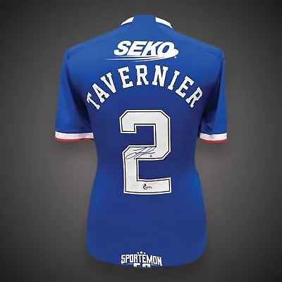 £225 • Buy Fantastic- James Tavernier #2 Hand Signed Rangers Shirt With COA £225