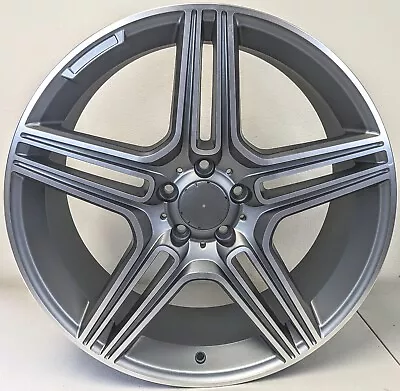 20  X 8.5  And 20 X 10 Gray Machined Wheels Fits Mercedes-Benz S550 S500 S63 AMG • $995