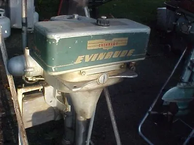 Vintage 30's Evinrude  Speed Twin Opposed Outboard Motor Complete • $1200