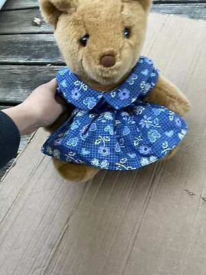  Floral Dress STUFFED WITH LOVE Build-a-Bear Workshop BEAR Plush • $19.99