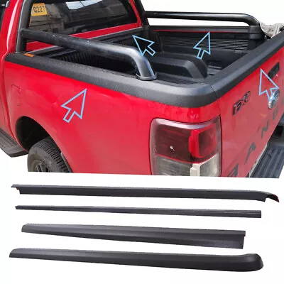 Matt Black Rear Tailgate Protector Cover Trim For Ford Ranger 2012-2022 Dual Cab • $135