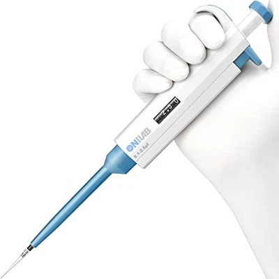 $20.42 • Buy Lab Micropipette, Adjustable Volume Single Channel Pipettors,0.1-2.5ul