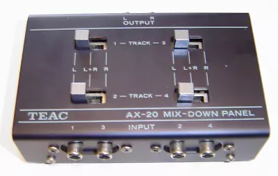 TEAC/Tascam AX-20 Mix Down Panel Switcher 4 Track Reel To Reel Recorders • $45