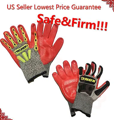 Stainless Steel Wire Heavy Duty Work Anti-Slash Stab Resistance Cut Proof Gloves • $9.99