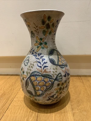 £15 • Buy Unusual Vintage Glazed Fish Studio Pottery Vase