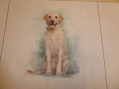 £2.89 • Buy LABRADOR - Linen Look Cotton Fabric - CUSHION PANELS And By The Metre