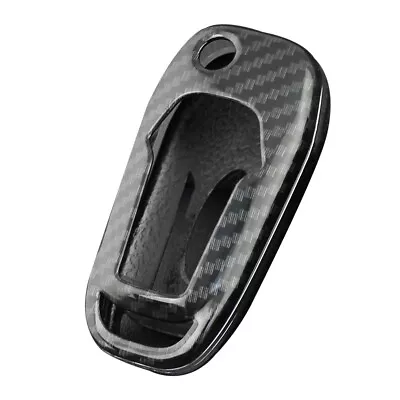 New Carbon Fiber Flip Key Shell Cover Fob Case For Ford For Explorer F150 F250 • $28.61