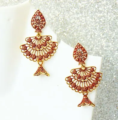 $10.99 • Buy Ethnic Jhumki Indian Jhumka Bollywood Bali Fashion Earrings Wedding Gift Jewelry