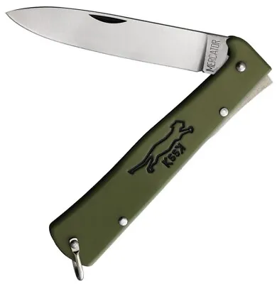 OTTER-Messer Large Mercator Folding Knife 3.38  Carbon Steel Blade Stainless • $44.59