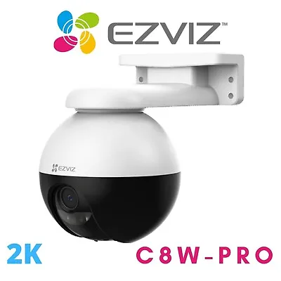 £138.69 • Buy EZVIZ C8W PRO 2K DOME IP SECURITY CAMERA OUTDOOR 2048 X 1080 PIXELS WALL C8W Pro