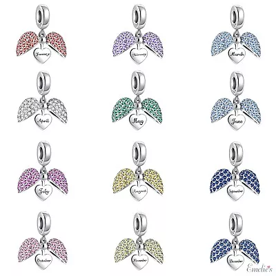 Birthstone Charm For Charm Bracelet. Birthday Charm For Bracelet Or Necklace • £16.95