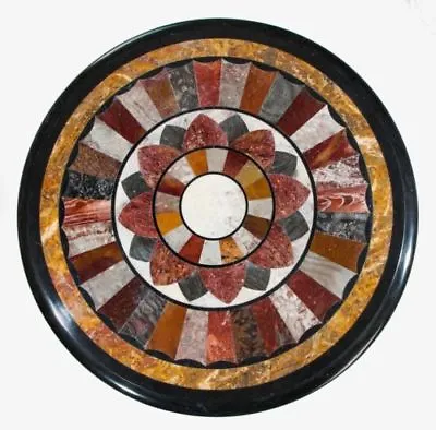 £365.17 • Buy 18  Marble Side Table Top Semi Precious Multi Stones Inlay Handicraft Work
