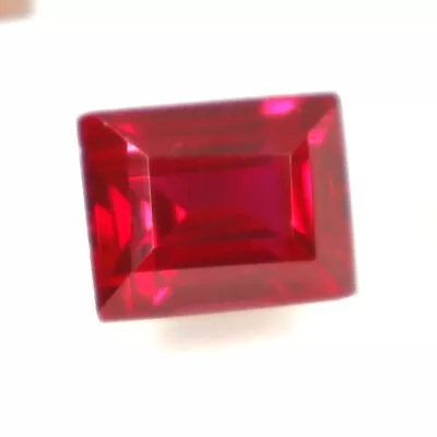 GIE Certified Natural Blood Red Ruby 7.35 Ct AAA Fine Quality Cut Loose Gemstone • $0.99